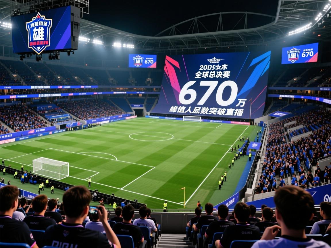 2025《英雄联盟》全球总决赛峰值观众人数突破670万。  第2张