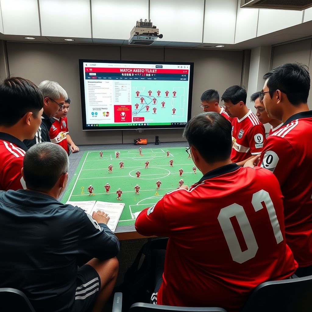博鱼体育-鹿岛鹿角赛前战术会议，细节决定比赛胜负